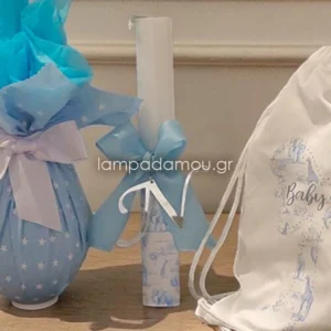 ΛΑΜΠΑΔΑ BABY BLUE TOILE